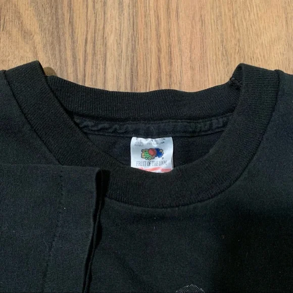 Vintage 1994 Pearl Jam W.M.A. Police Vitalogy Concert T-Shirt Single Stitch Tee - Picture 2 of 7